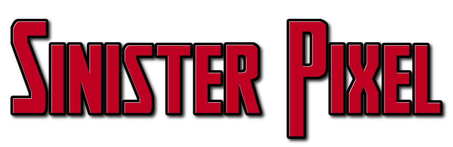 Sinister Pixel Logo Name